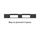 Поддон сплошной пластиковый 1200х1000x150 на 3-х полозьях усиленный двумя трубами - фото 5 предпросмотра